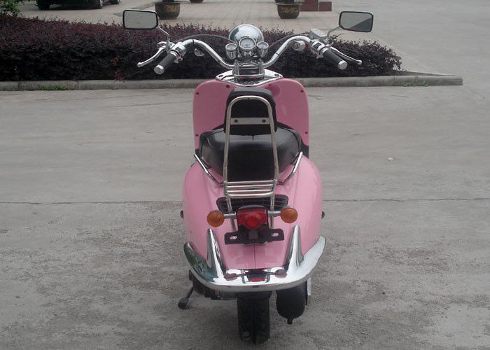 Warna Merah Muda Dewasa 50cc Motocross Bikes 2 Kursi Mini Street Bikes Untuk Wanita