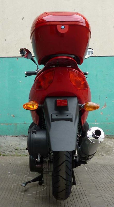 Lampu Depan Skuter Gas Untuk Dewasa, Skuter Motor Street Legal Sepenuhnya Dirakit