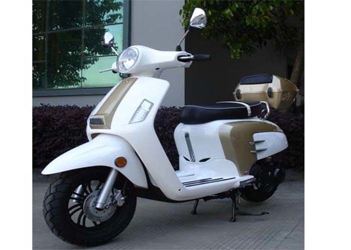 Cycle Headlight Adult Motor Scooter 150cc Dengan Dua Spion Transmisi Otomatis