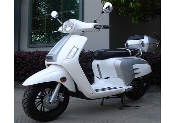 Cycle Headlight Adult Motor Scooter 150cc Dengan Dua Spion Transmisi Otomatis