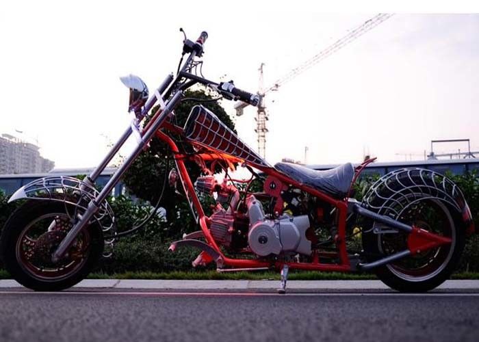 Spiderman Style 50cc Street Legal Motor, Custom Harley Choppers 12V Battery 3L Tank