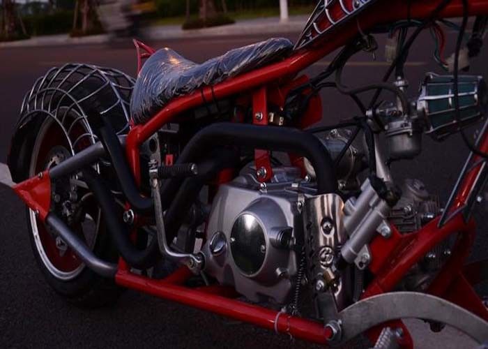 Spiderman Style 50cc Street Legal Motor, Custom Harley Choppers 12V Battery 3L Tank