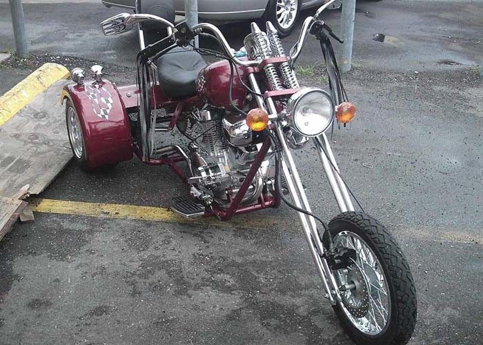 V Twin Cylinder 250cc Chopper Motorcycle Chopper Trikes Sepeda Motor Dengan Lampu Besar