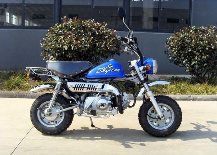 Skyteam Style 50cc Sepeda Motor Ukuran Penuh, Sepeda Bentuk Cerdas Bertenaga Gas Mini