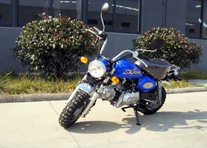 Skyteam Style 50cc Sepeda Motor Ukuran Penuh, Sepeda Bentuk Cerdas Bertenaga Gas Mini