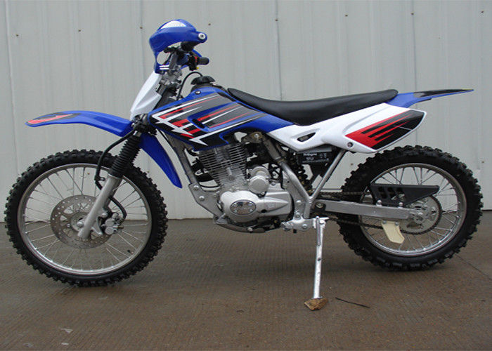 Blue Street Legal Dirt Bike Motorcycle 200cc 1 Cylinder 4 Stroke Air Cooled