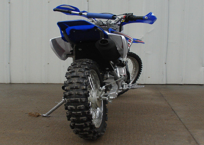 Blue Street Legal Dirt Bike Motorcycle 200cc 1 Cylinder 4 Stroke Air Cooled
