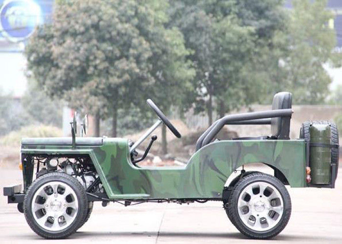 Pendingin Udara 125cc Kids Buggy Go Kart Dengan 1 Kotak Minyak / 2 Kursi Kulit Asli