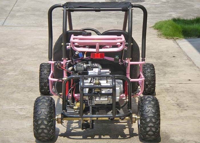 110cc Kids Off Road Go Kart Rak Belakang Dua Kursi Dengan Transmisi CVT / Balik