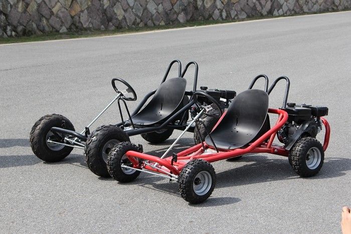 Satu Kursi Off Road Go Kart Air - Cooled, Go Karts 168ccmini Untuk Anak-Anak