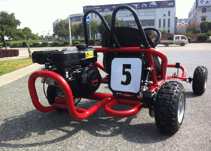 Satu Kursi Off Road Go Kart Air - Cooled, Go Karts 168ccmini Untuk Anak-Anak