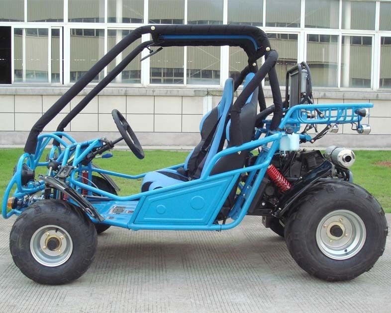 250cc Go Kart Buggy Double A Arm / Single A - Arm Dengan CVT Reverse / Road Tire
