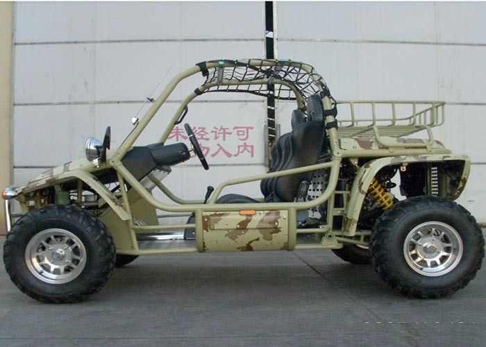 3 Silinder Go Kart Buggy 500cc 800cc 1100cc Dengan 4 Stroke Net Rak Belakang Besar