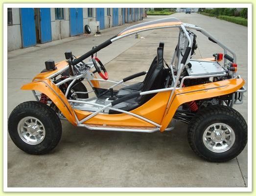 Go Karts 1100cc Untuk Dewasa, Pendingin Air Kendaraan Roda 4 Drive Dan Kerekan