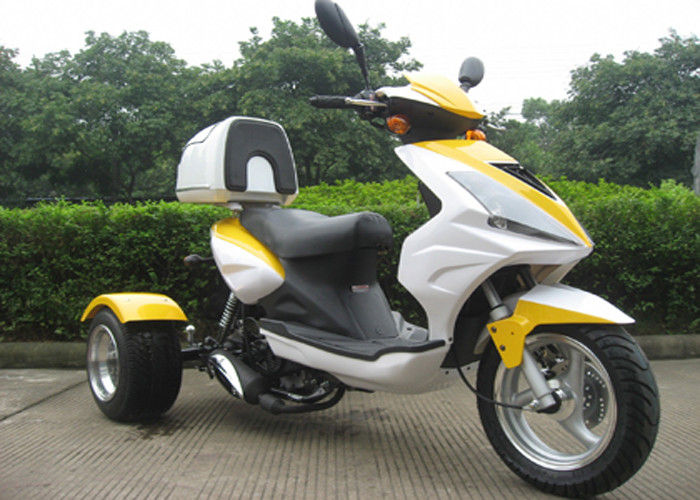 3 Wheel Scooter 50cc Dengan Box Belakang, 3 Wheeler Motorcycle Dengan Big Head Light