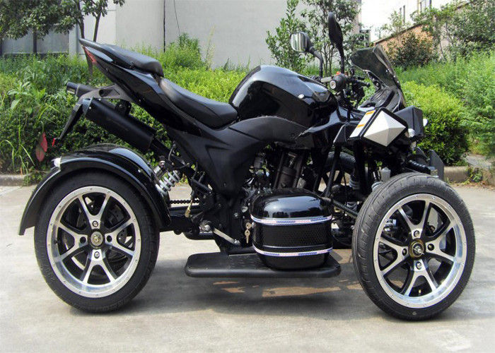 Dewasa Sepeda Motor Empat Roda Dengan Kotak Alat Besar, Silinder Tunggal Beroda 350cc