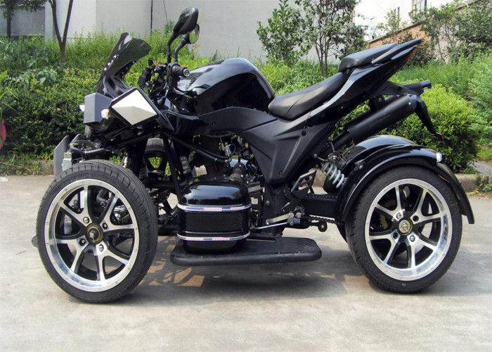 Dewasa Sepeda Motor Empat Roda Dengan Kotak Alat Besar, Silinder Tunggal Beroda 350cc
