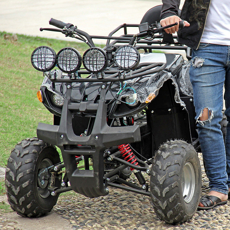 Electric Atv Quad Bike Motor Brushless 1500W / 2000W DC Dengan Empat Lampu Terang