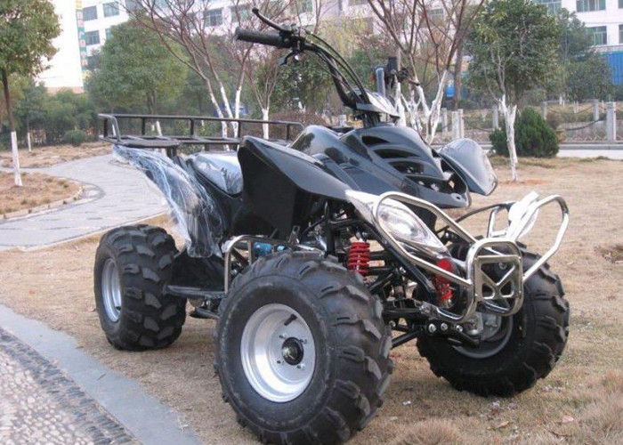Big Headlight Street Legal Quad Bike 110cc, Sepeda Quad Dewasa Dengan 3 Kecepatan + Terbalik