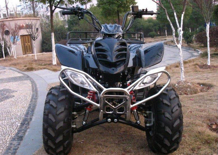 Big Headlight Street Legal Quad Bike 110cc, Sepeda Quad Dewasa Dengan 3 Kecepatan + Terbalik