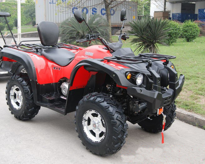 1 - Silinder 700cc Kendaraan Utilitas Atv 4 - Stroke, Rak Belakang Two Seater Four Wheeler