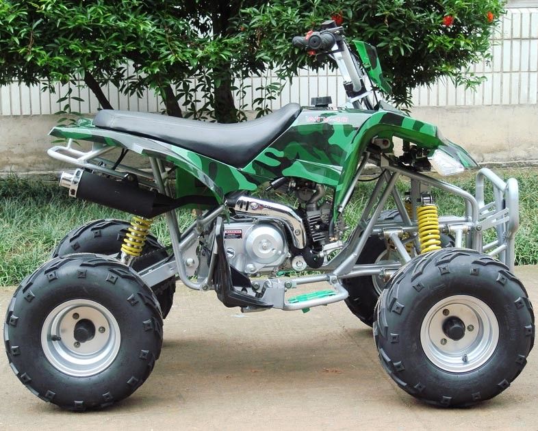 Sepeda Quad Road Legal Ukuran Sedang 110cc 4 - Stroke Air Cooled / Water Cooled
