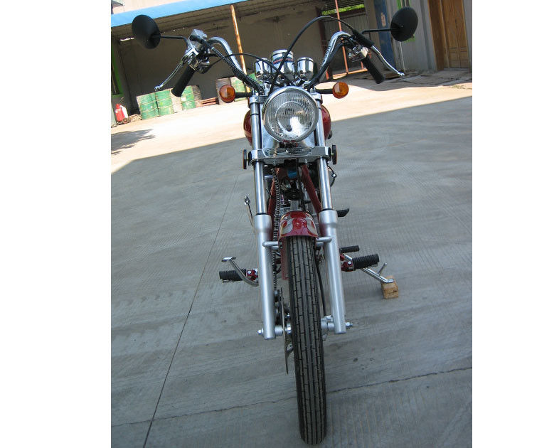 Sepeda Motor Bertenaga Tinggi 50cc Dengan 2 Kursi Air Cooled International Gear 4 Speed