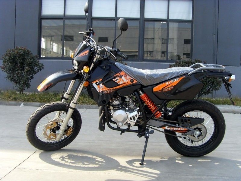 Sepeda Motor Sport 4 Tak 50cc Dengan Lampu Sinyal, Sepeda Motor Silinder Tunggal Udara Didinginkan