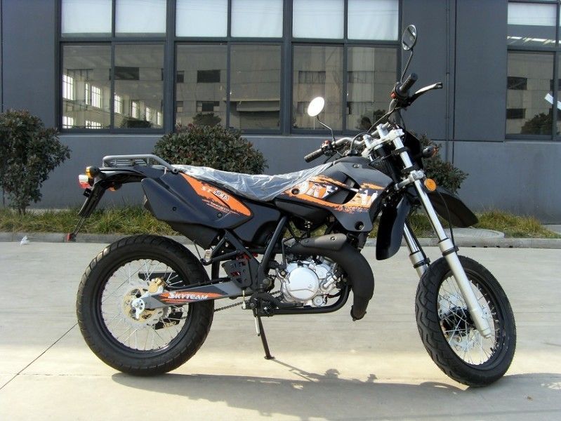 Sepeda Motor Sport 4 Tak 50cc Dengan Lampu Sinyal, Sepeda Motor Silinder Tunggal Udara Didinginkan