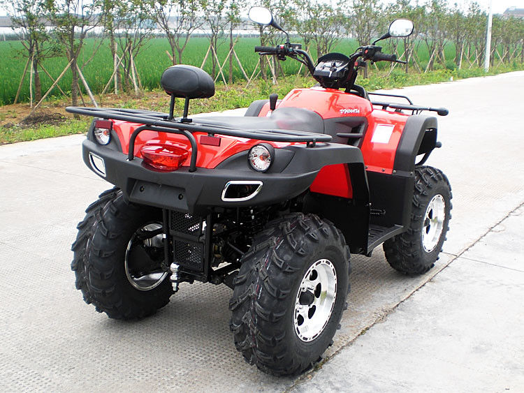 Single Cylinder Four Wheel Atv 650cc 4 - Stroke Four Valve Berdampingan Four Wheelers