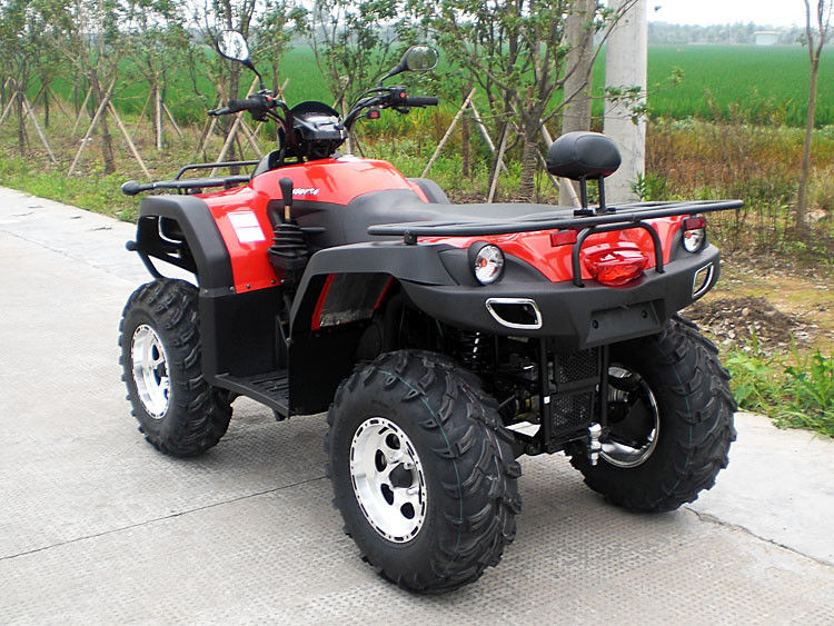 Single Cylinder Four Wheel Atv 650cc 4 - Stroke Four Valve Berdampingan Four Wheelers