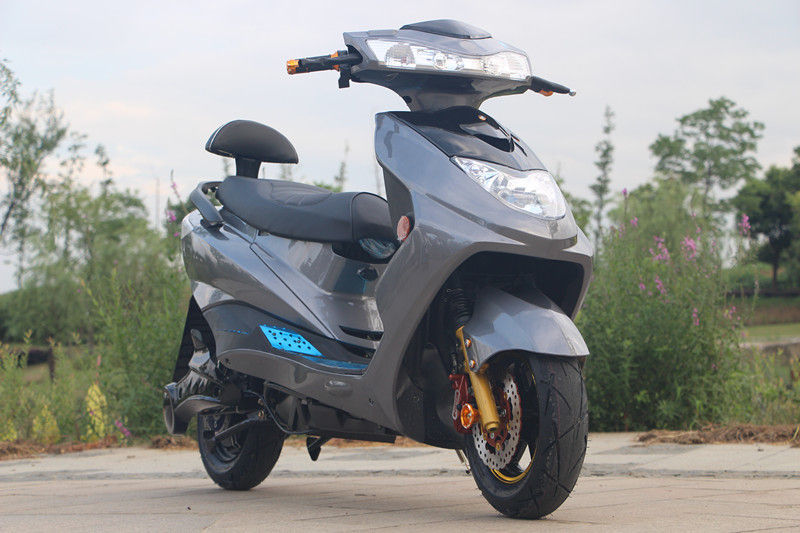 Baja Listrik Moped Bike 1500W Motor DC Brushless Dengan Baterai Asam Timbal 72V 20Ah