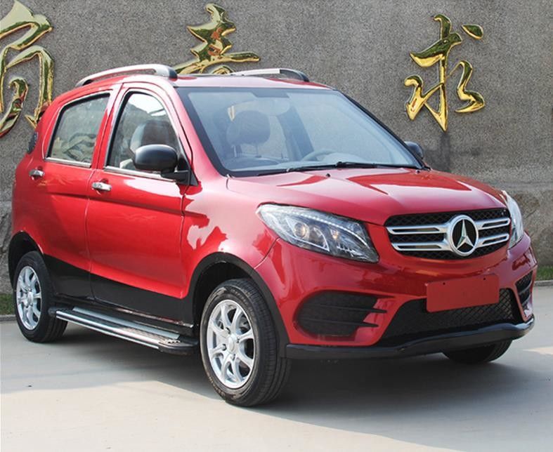 5 Pintu Kendaraan Bertenaga Listrik, Mobil Motor Listrik 15kw Dengan 4 Kursi / Pendingin Udara