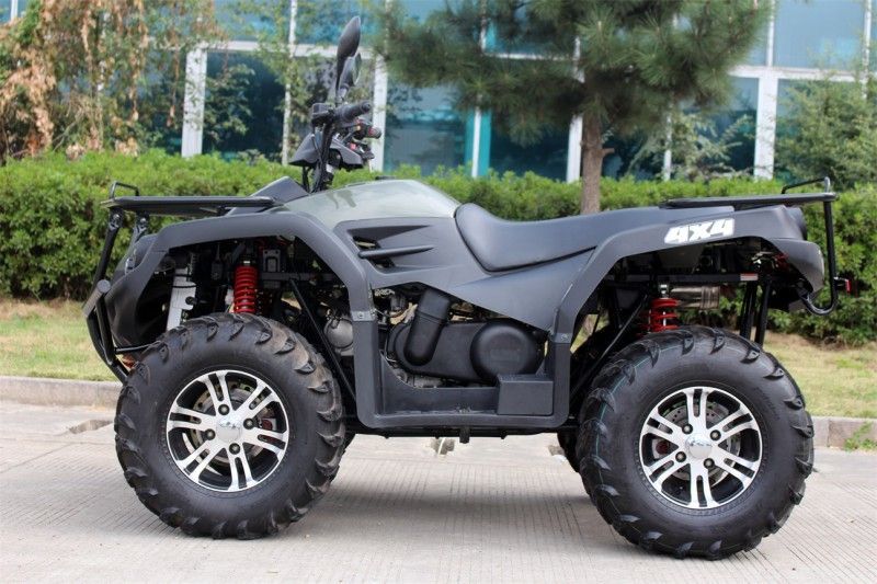 ATV 400cc Empat Roda Dewasa Dengan Pendingin Udara Ukuran Ekstra Besar + Drive Poros Oli