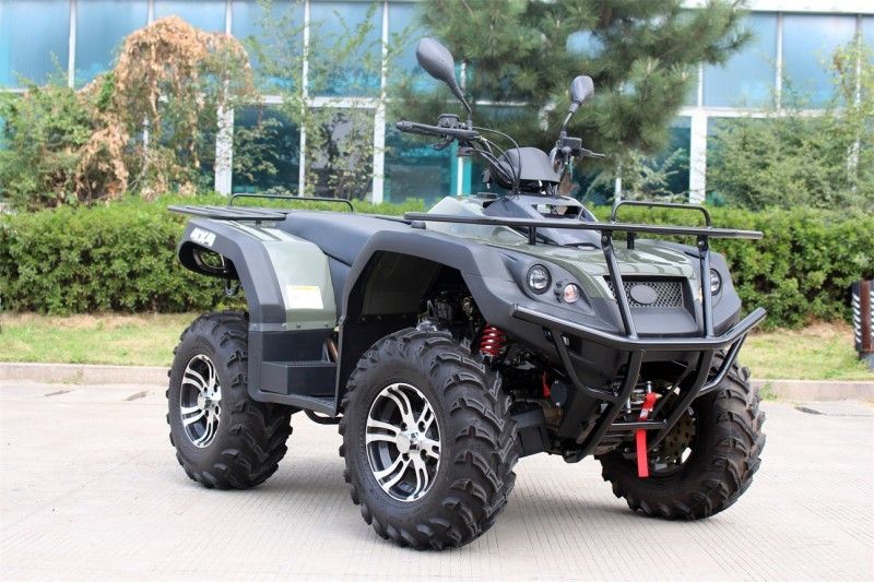 ATV 400cc Empat Roda Dewasa Dengan Pendingin Udara Ukuran Ekstra Besar + Drive Poros Oli