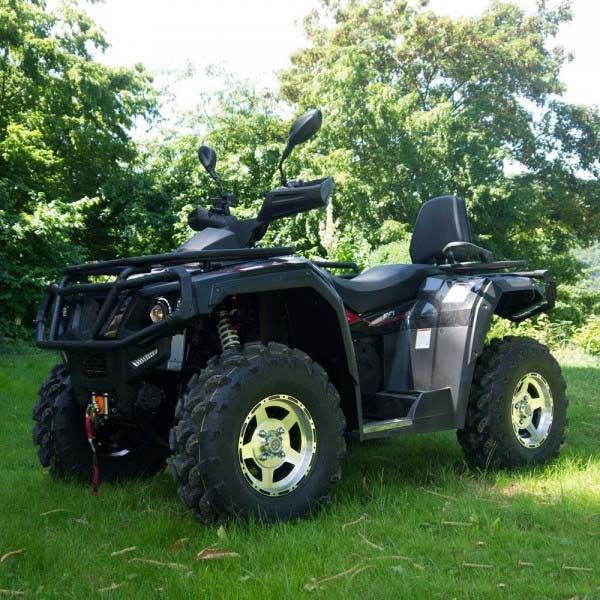 Single Cylinder Four Wheel ATV 400cc 4 Quads Wheeler Dengan 4 * 4 F / R Independent Suspension