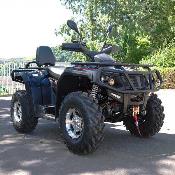 Single Cylinder Four Wheel ATV 400cc 4 Quads Wheeler Dengan 4 * 4 F / R Independent Suspension