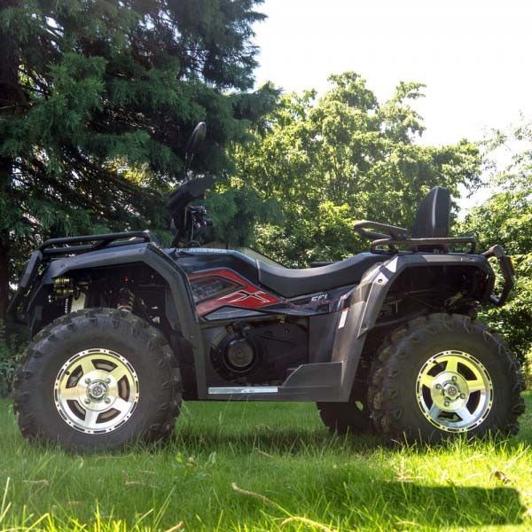 Single Cylinder Four Wheel ATV 400cc 4 Quads Wheeler Dengan 4 * 4 F / R Independent Suspension