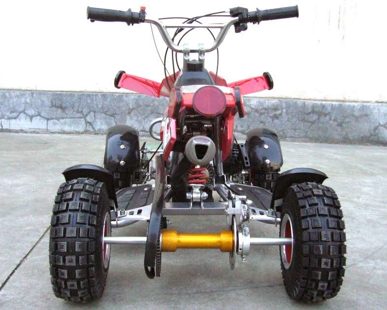 2 - Stroke 50cc Atv Quad Bike Dengan Depan / Belakang Disc Depan / Belakang Shock Absorber