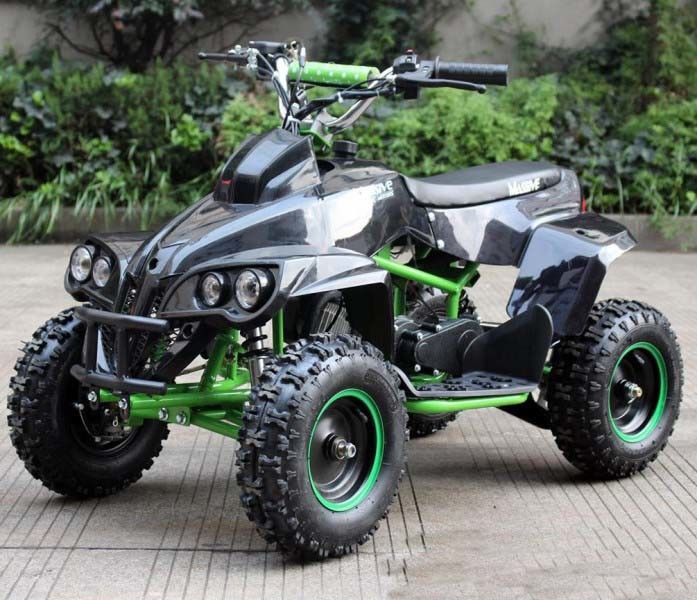 800w 48v Anak Listrik Quad Bike, Listrik Four Wheeler Untuk Transmisi Shaft Drive Dewasa