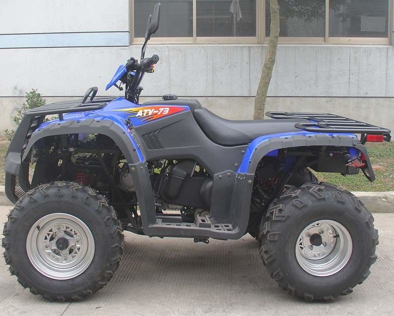 Sepenuhnya Otomatis Membalikkan 300cc Two Seater Four Wheeler 2 * 4 Water Cooled Shaft Drive