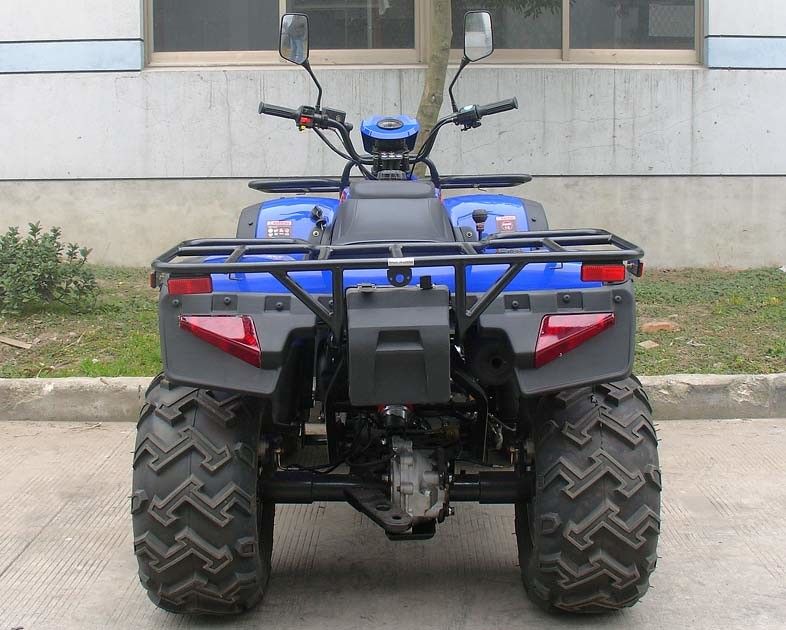 Sepenuhnya Otomatis Membalikkan 300cc Two Seater Four Wheeler 2 * 4 Water Cooled Shaft Drive