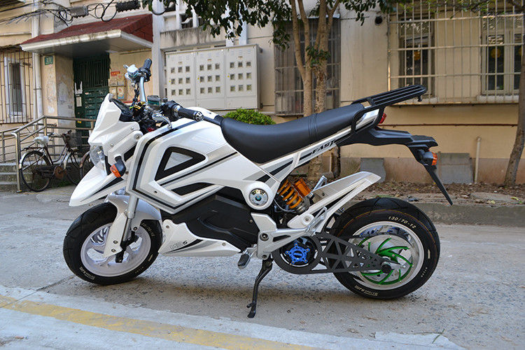 60 Km / H 1500w Motor Skuter Listrik Dengan Baterai Asam Timbal 72V 20AH