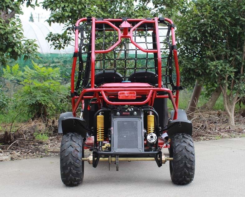Air Cooled Reverse CVT 125cc Single Seat Off Road Go Kart Untuk Anak-Anak / Dewasa
