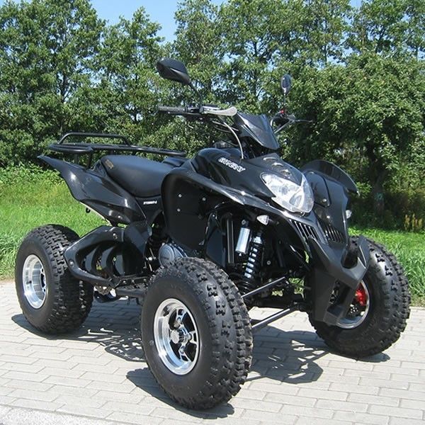 Kendaraan Utilitas Berkecepatan Tinggi ATV 250cc Ekstra Besar Sistem Mulai Listrik / Kopling Manual