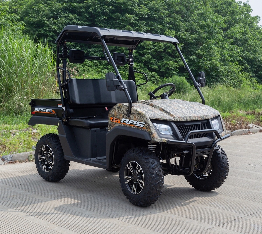 200CC EFI Utv Single Cylinder Four-Stroke, Balance Shaft dengan atap keras pendek (Dump Bed)