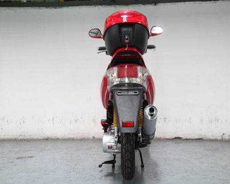 Elektronik / Kaki Mulai 150cc Skuter Roda 2 Untuk Dewasa / Skuter Bertenaga Motor