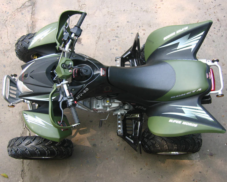 Ladang Pertanian dan Hutan 250cc Youth Racing ATV, Kecepatan Maksimal 46,6 mil / jam