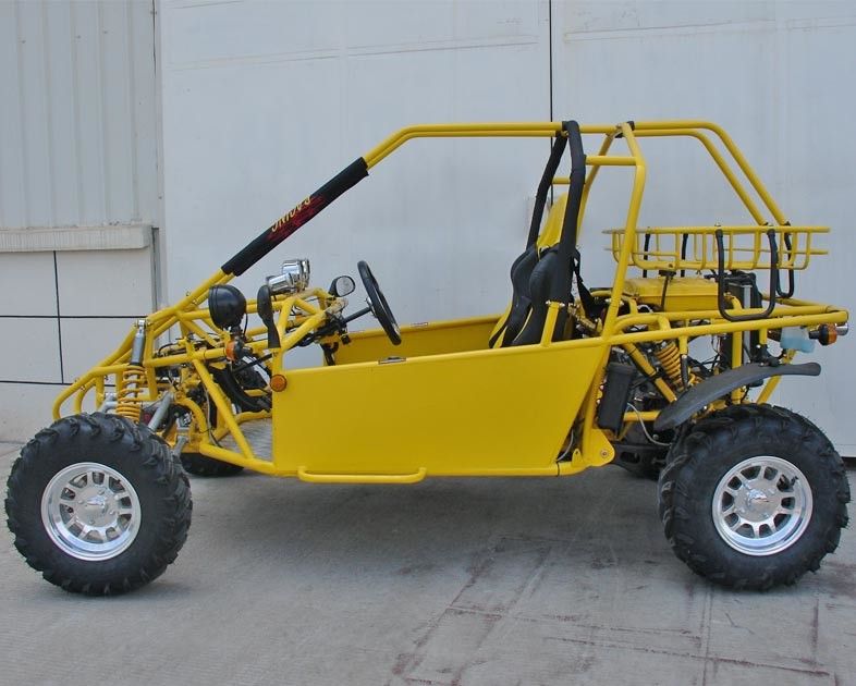 1000CC Ukuran Ekstra Besar Go Kart Buggy Dengan Shaft Drive Depan / Belakang Disc Brake