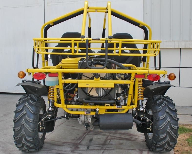 1000CC Ukuran Ekstra Besar Go Kart Buggy Dengan Shaft Drive Depan / Belakang Disc Brake